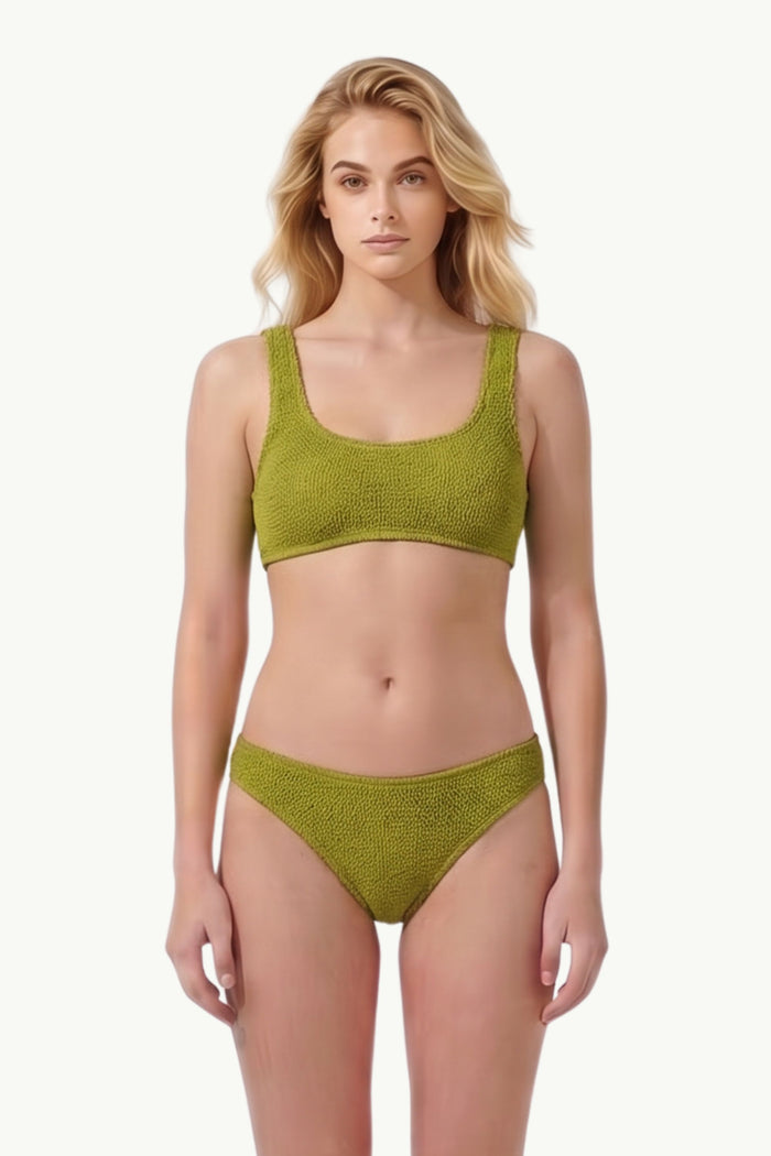 Crinkle Bralette Bikini Top  Donna Mc2 Saint Barth