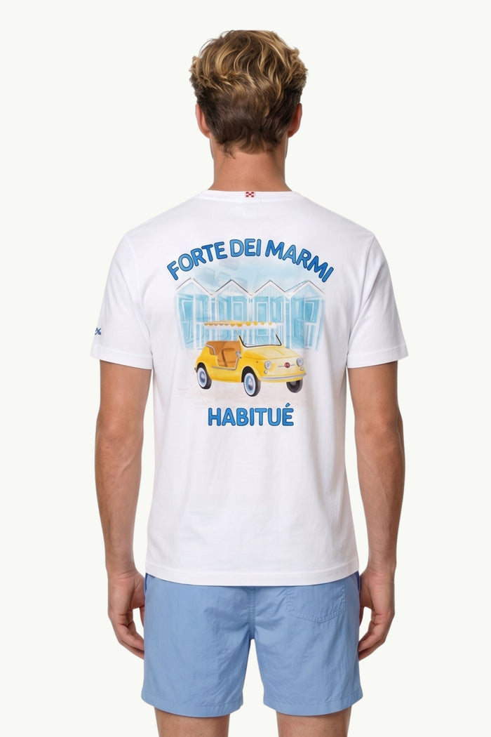 T-Shirt In Cotone  Uomo Mc2 Saint Barth-2
