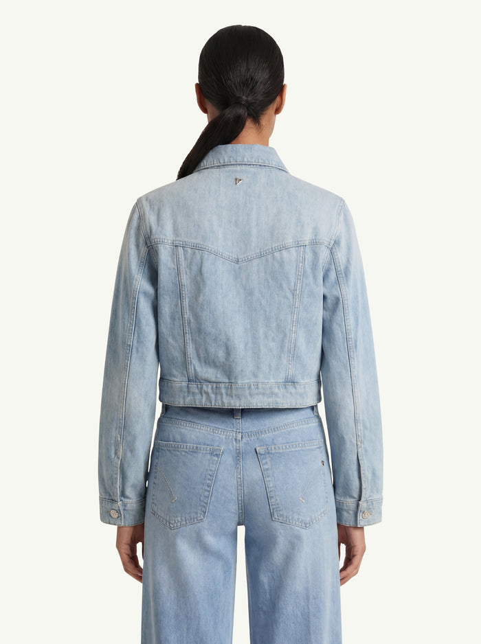 Giubbino Denim  Donna Dondup-2