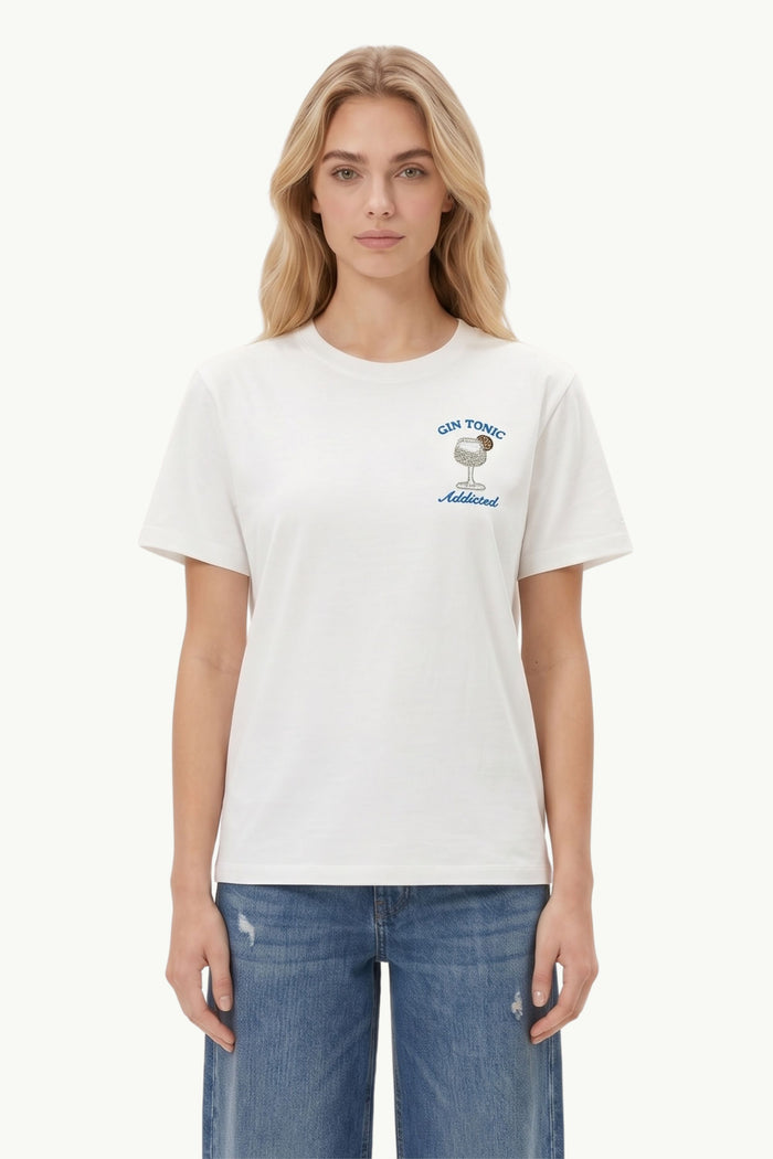 Cotton T Shirt  Donna Mc2 Saint Barth