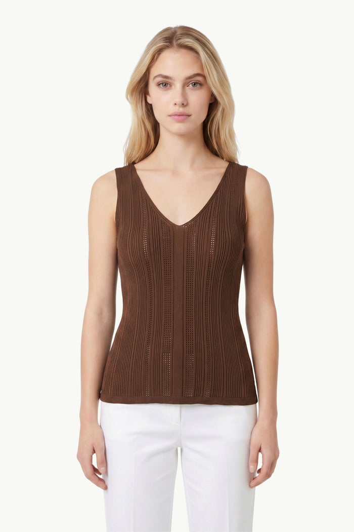 V-Neck Top  Donna Purotatto