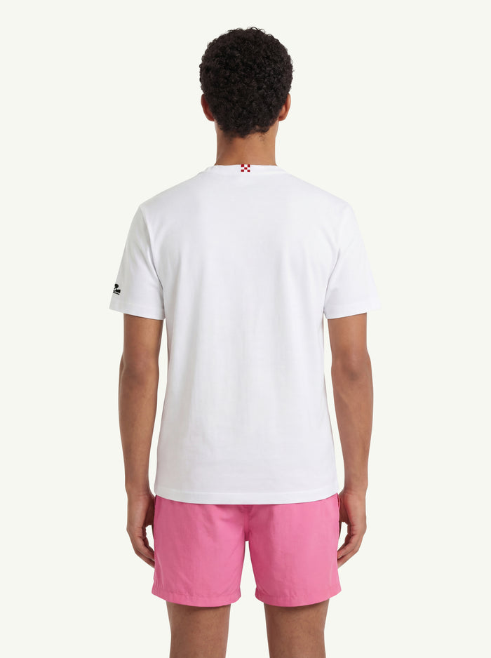 T-Shirt In Cotone  Uomo Mc2 Saint Barth-2