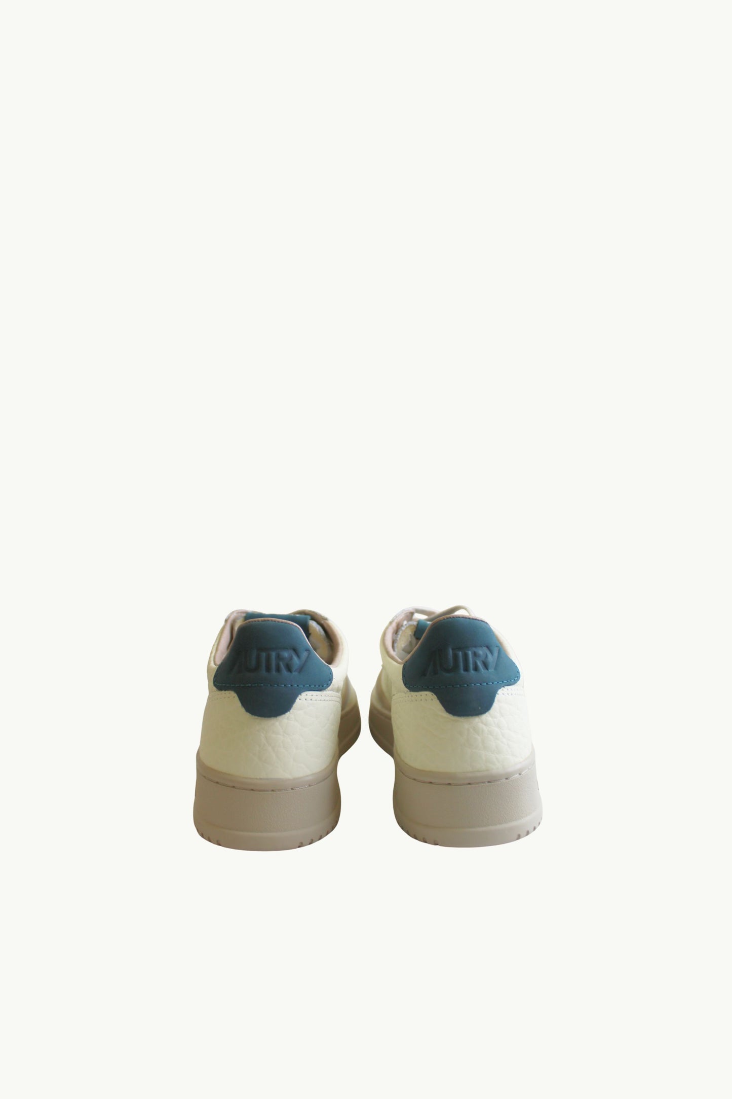  Autry Medalist Low Man Nabuk Eleph Suede Bianco - 3