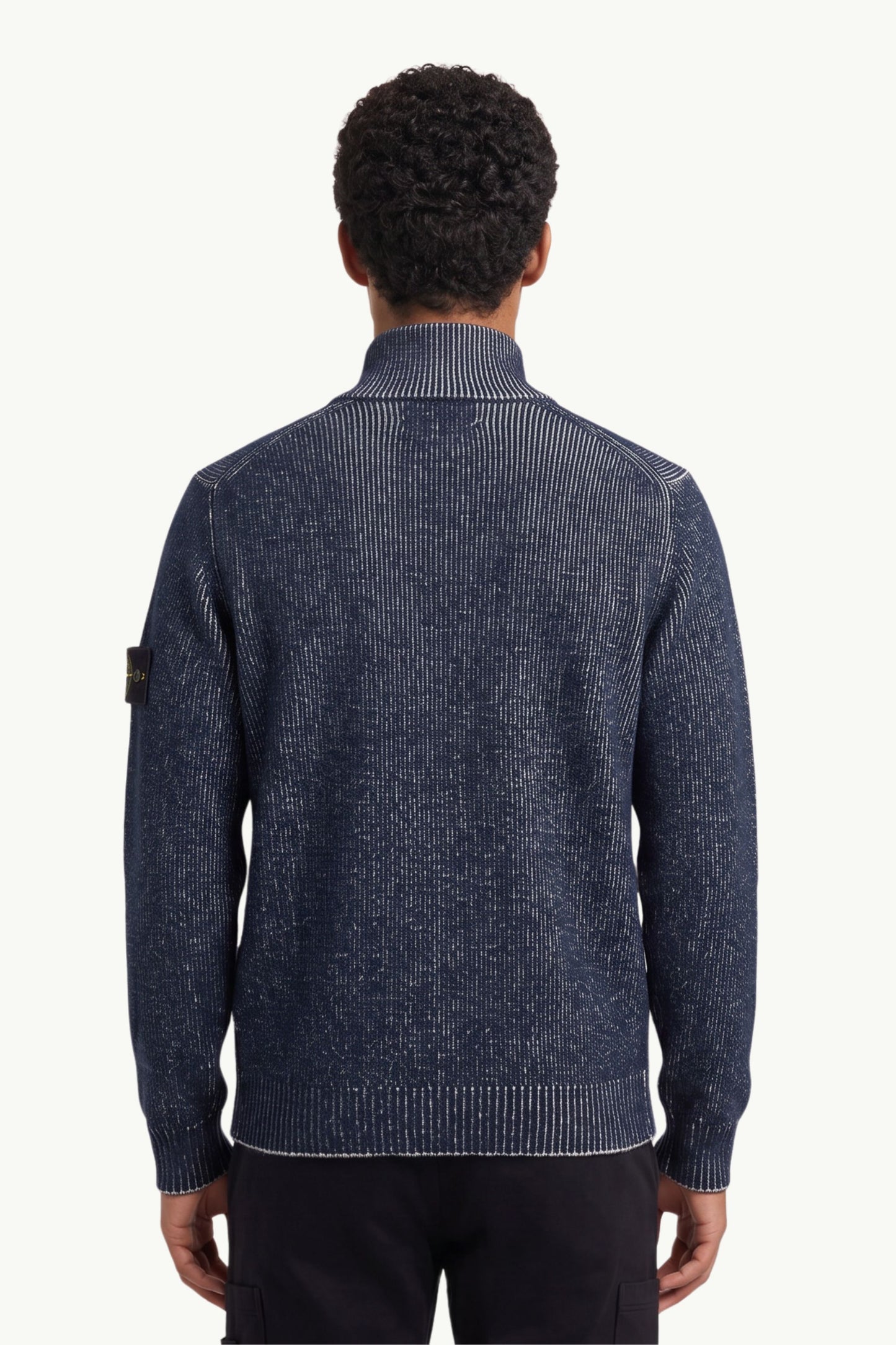  Stone Island Cardigan Blu - 5