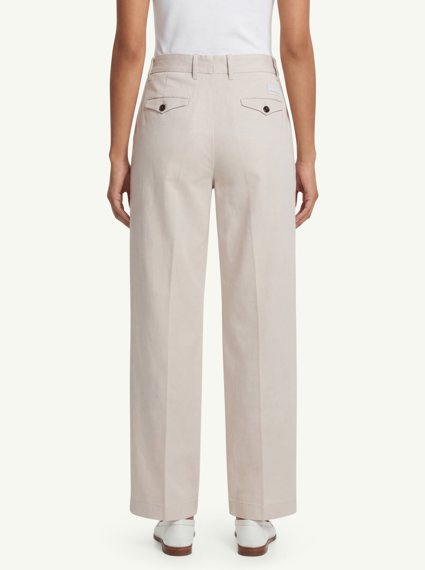  Nine In The Morning Pantalone Carrot Slim Beige - 2