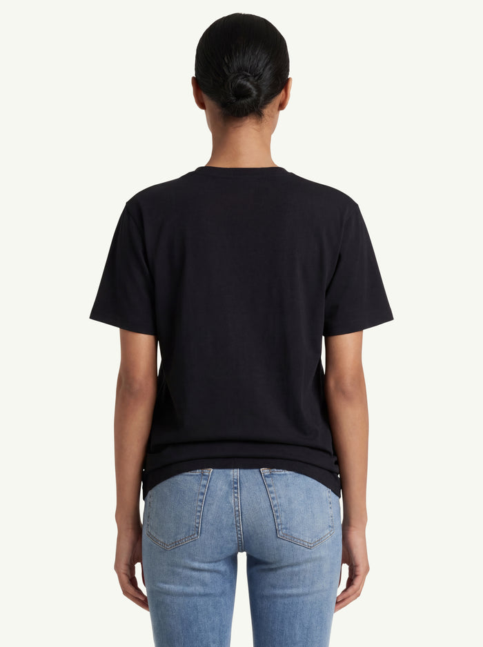  Minimeparis T-shirt With Cat Details Nero - 4