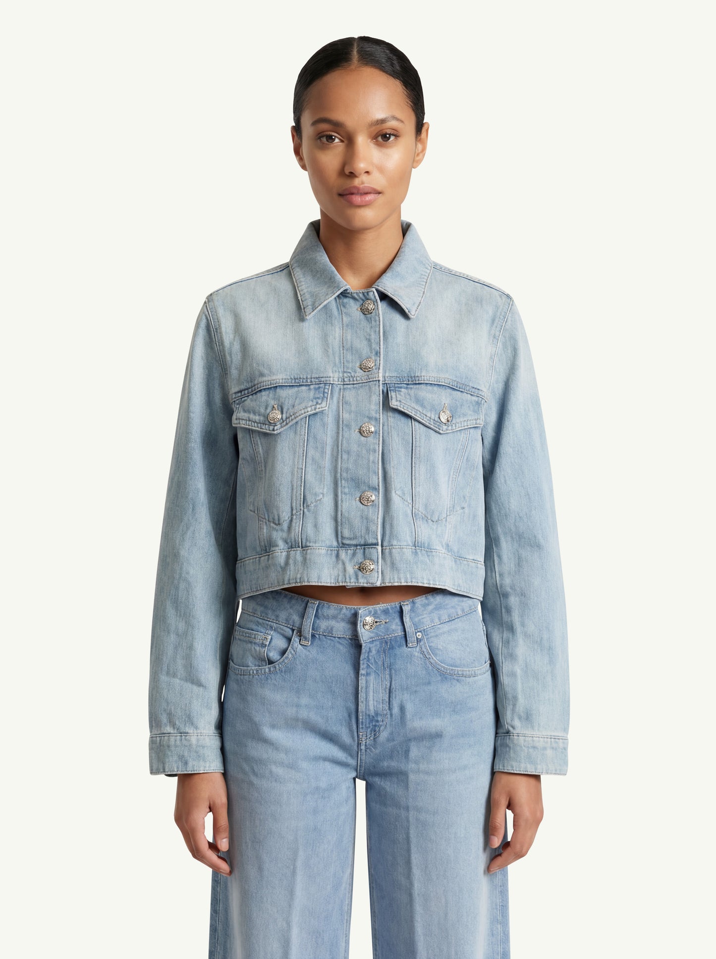  Dondup Giubbino Denim Azzurro - 1