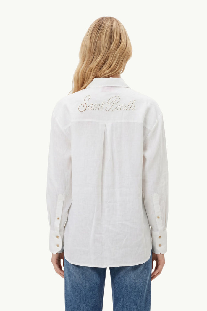 Long Sleeve Pocket Shirt  Donna Mc2 Saint Barth-2