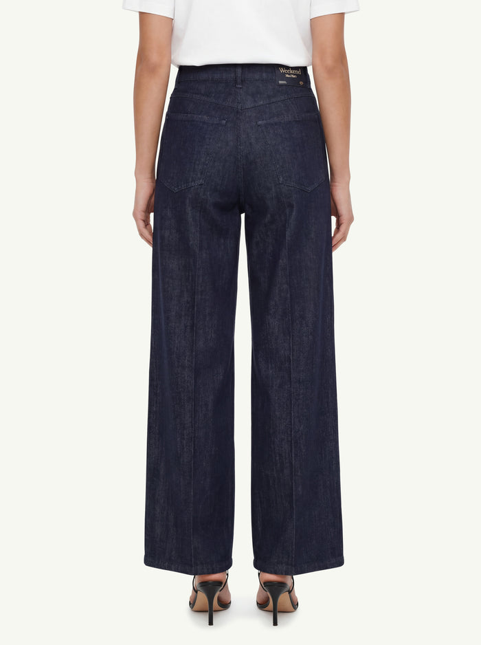 Max Mara S Pantalone Blu - 2