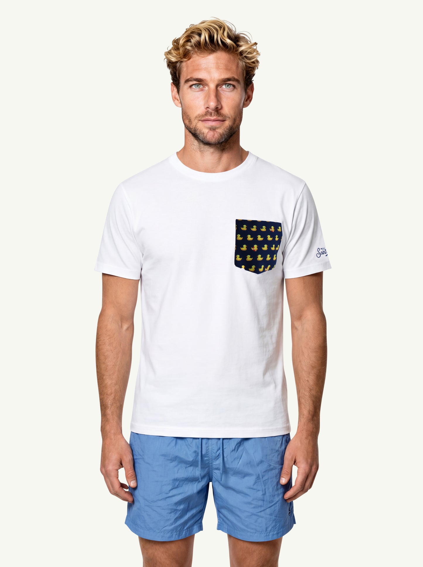 Mc2 Saint Barth T-shirt Bianco - 3