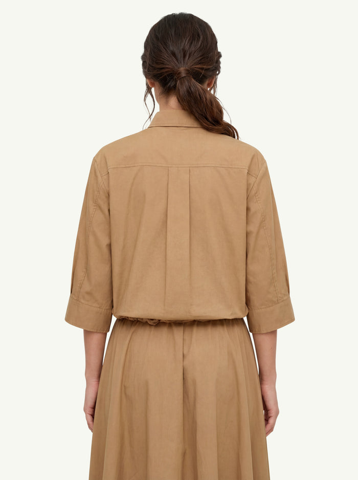 Camicia Mezza Manica Popeline Cotone  Donna Forte_Forte-2