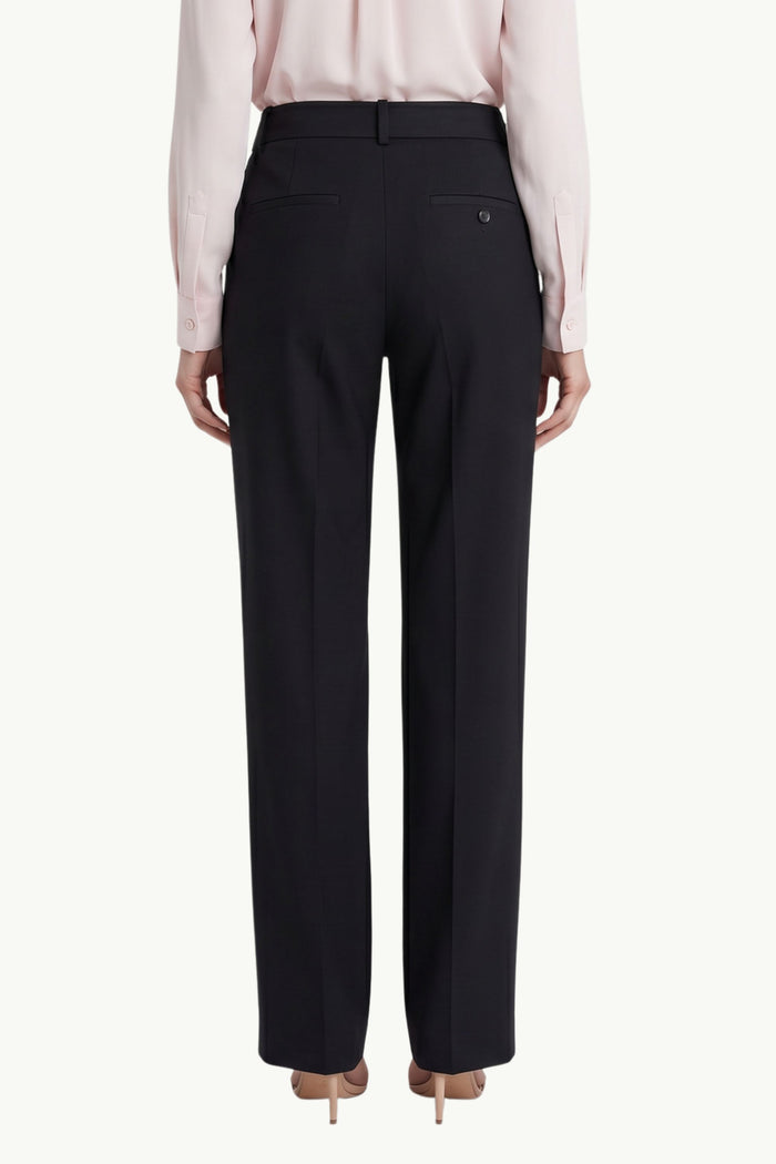  Peserico Pantalone Twill Lucido Di Lana E Viscosa - 4