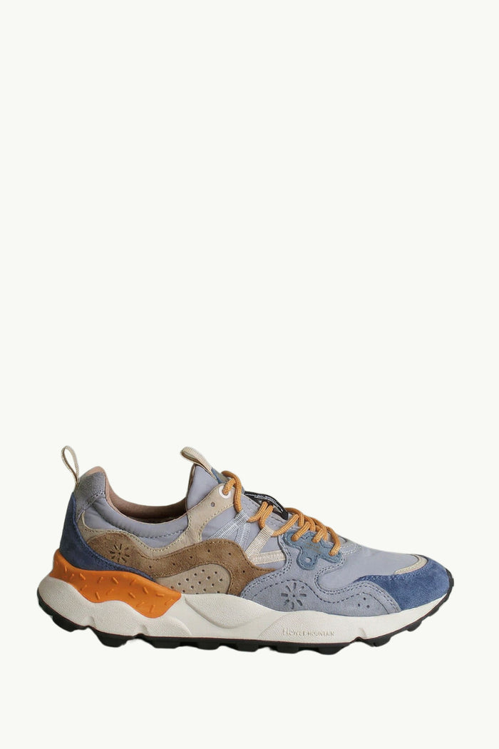 Sneakers Suede Nyalon Uomo Flower Mountain