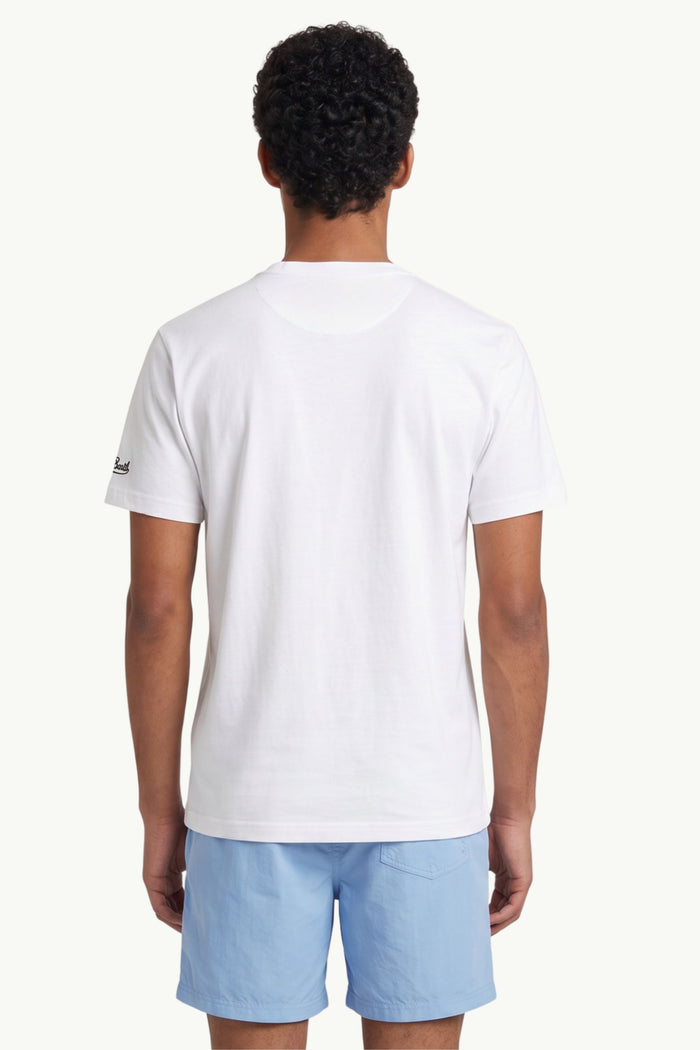 T-Shirt In Cotone  Uomo Mc2 Saint Barth-2