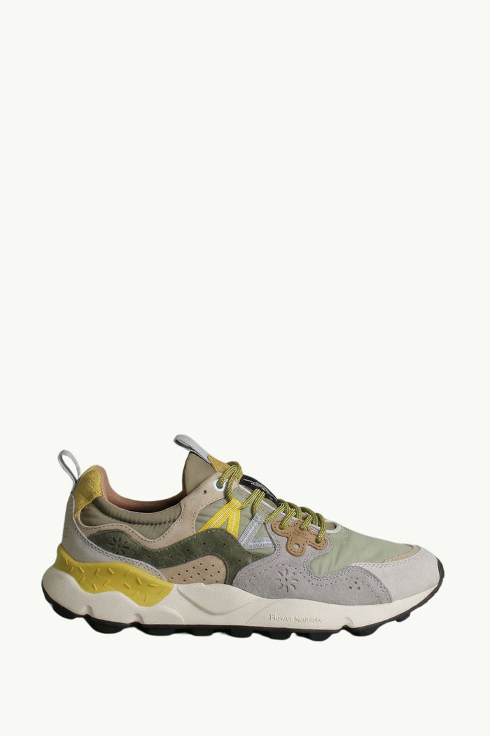 Sneakers Suede Nyalon Uomo Flower Mountain