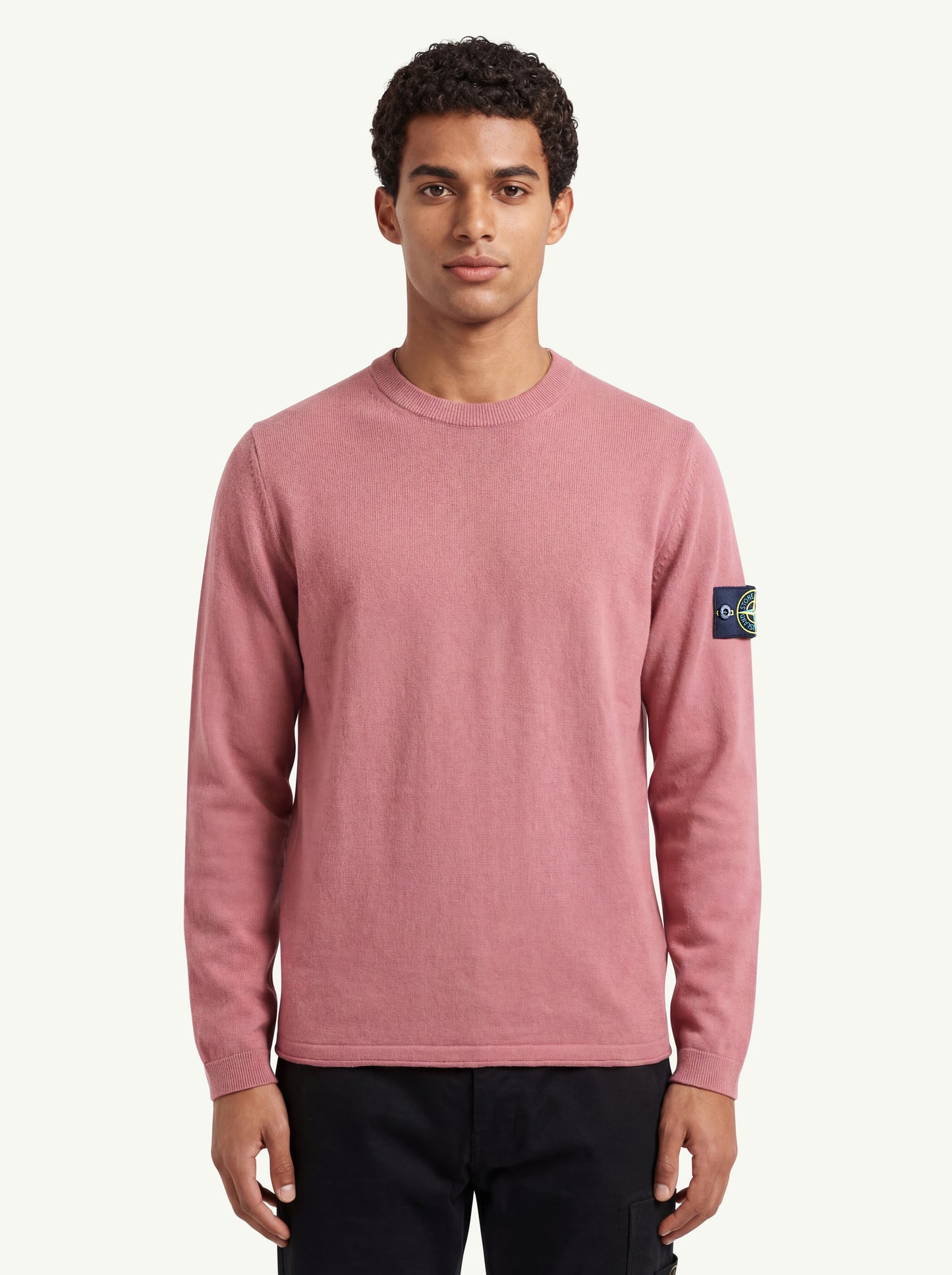  Stone Island Crew Neck Rosa - 1