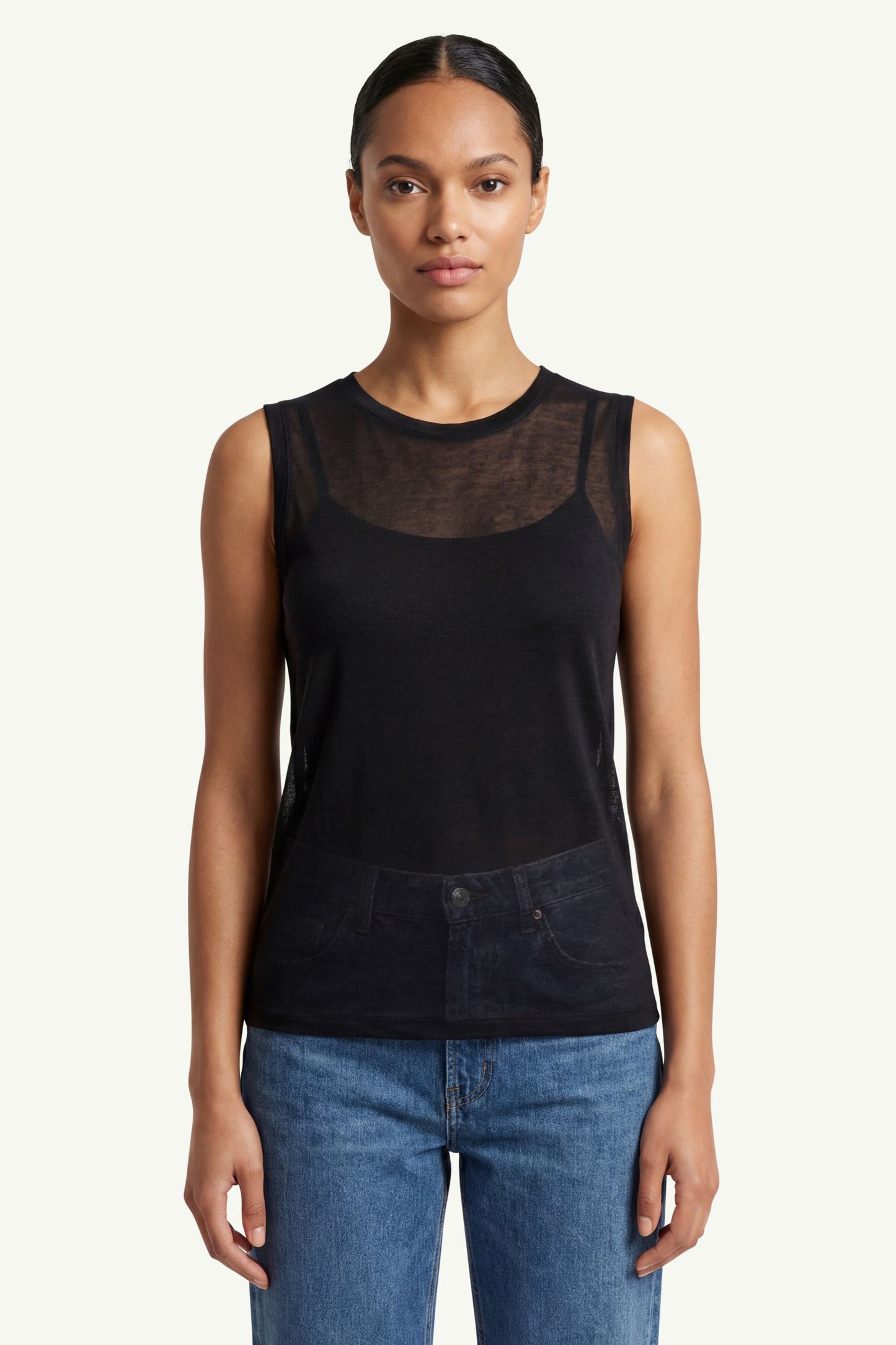  Semi-couture Canotta Jazmin Nero - 1