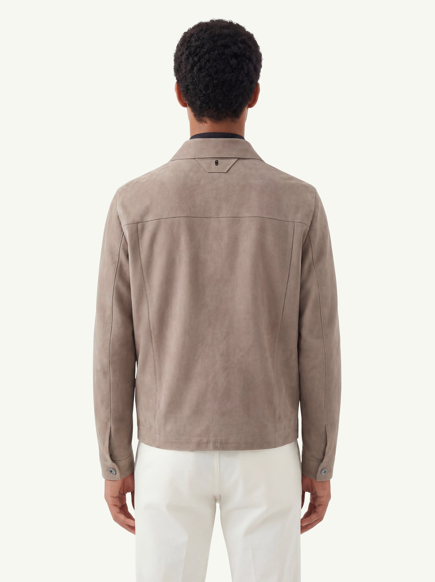  Salvatore Santoro Giubbino Pelle Beige - 2