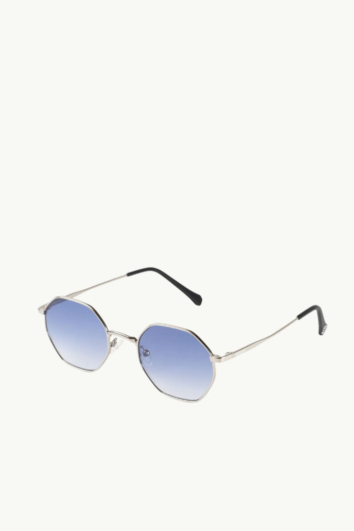 Coccosquare Occhiali Da Sole Lenti Graduate Unisex Argento - 3