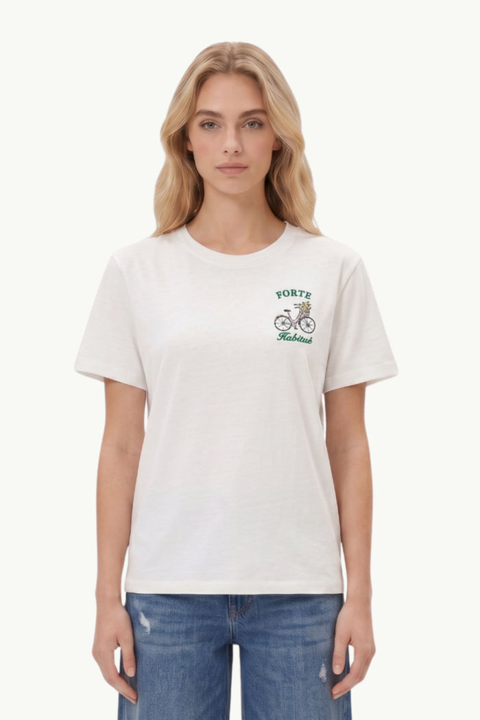 Cotton T Shirt  Donna Mc2 Saint Barth