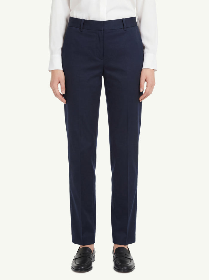  Incotex Women's Arlys Trousers Blu - 1
