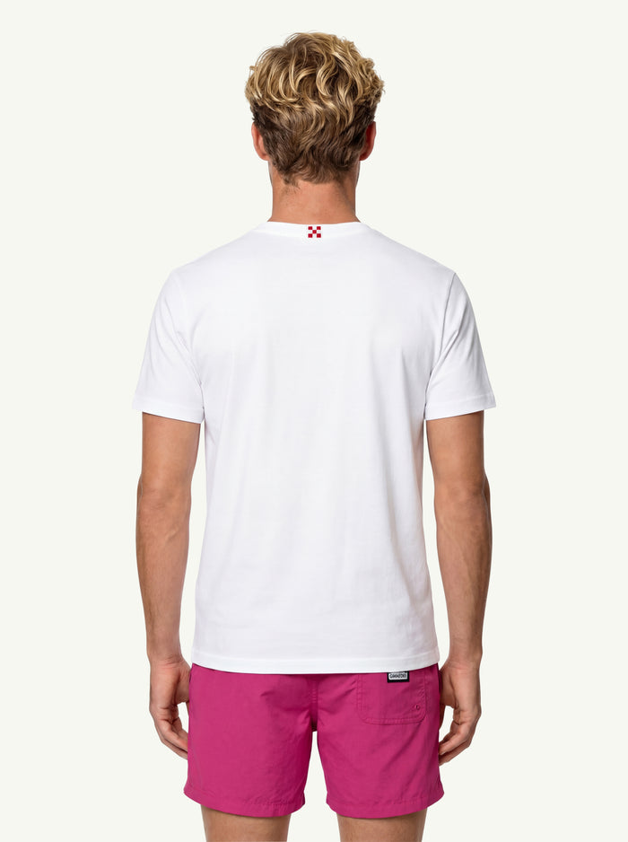 T-Shirt In Cotone  Uomo Mc2 Saint Barth-2