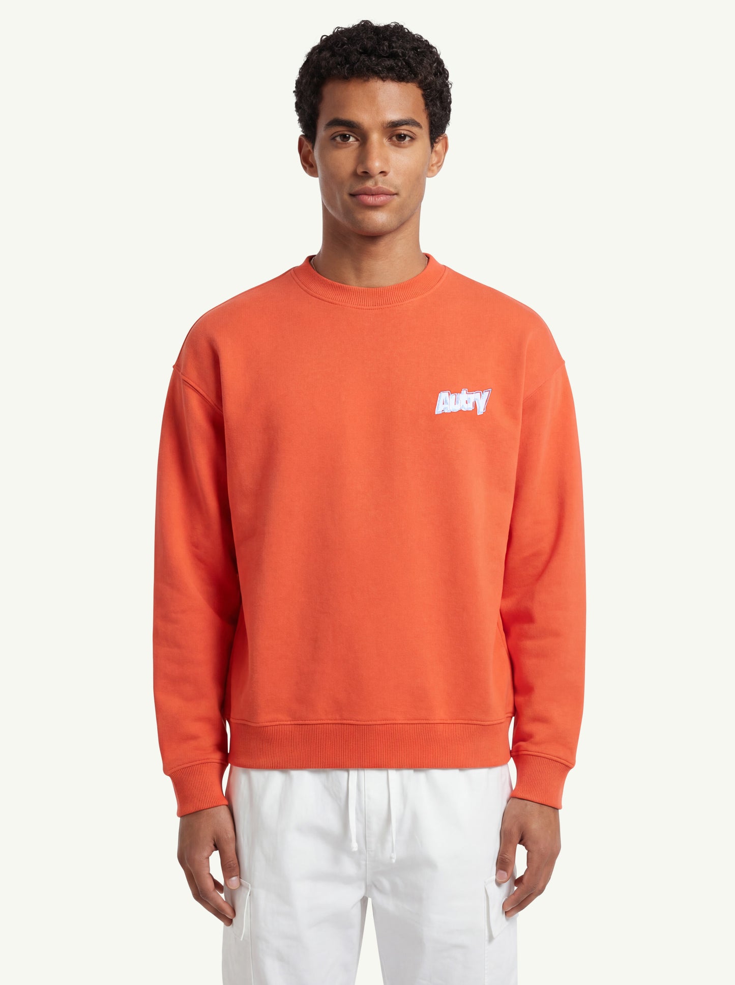  Autry Sweatshirt Main Unisex Arancione - 1