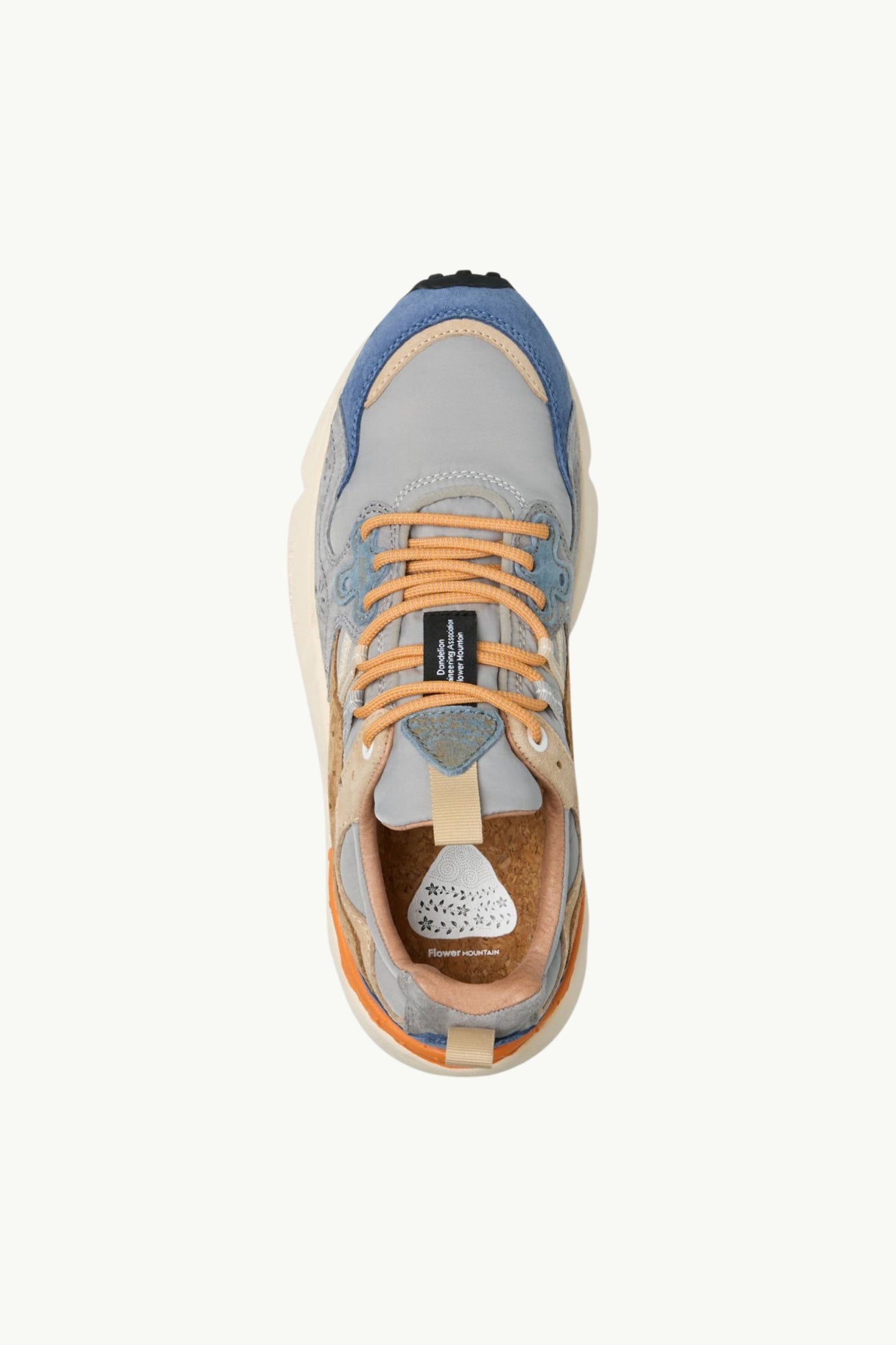  Flower Mountain Sneakers Suede Nyalon Multicolor - 4
