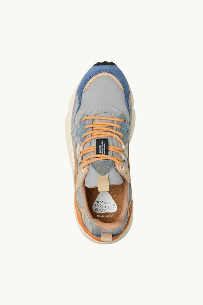  Flower Mountain Sneakers Suede Nyalon Multicolor - 4