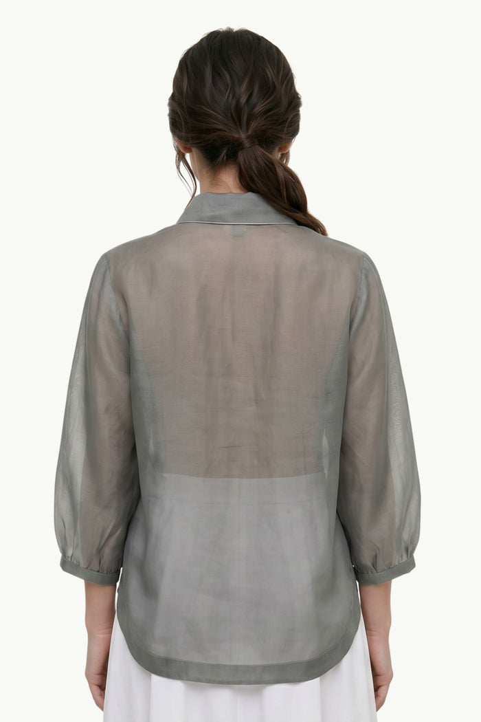 Camicia Organza Donna Peserico-2