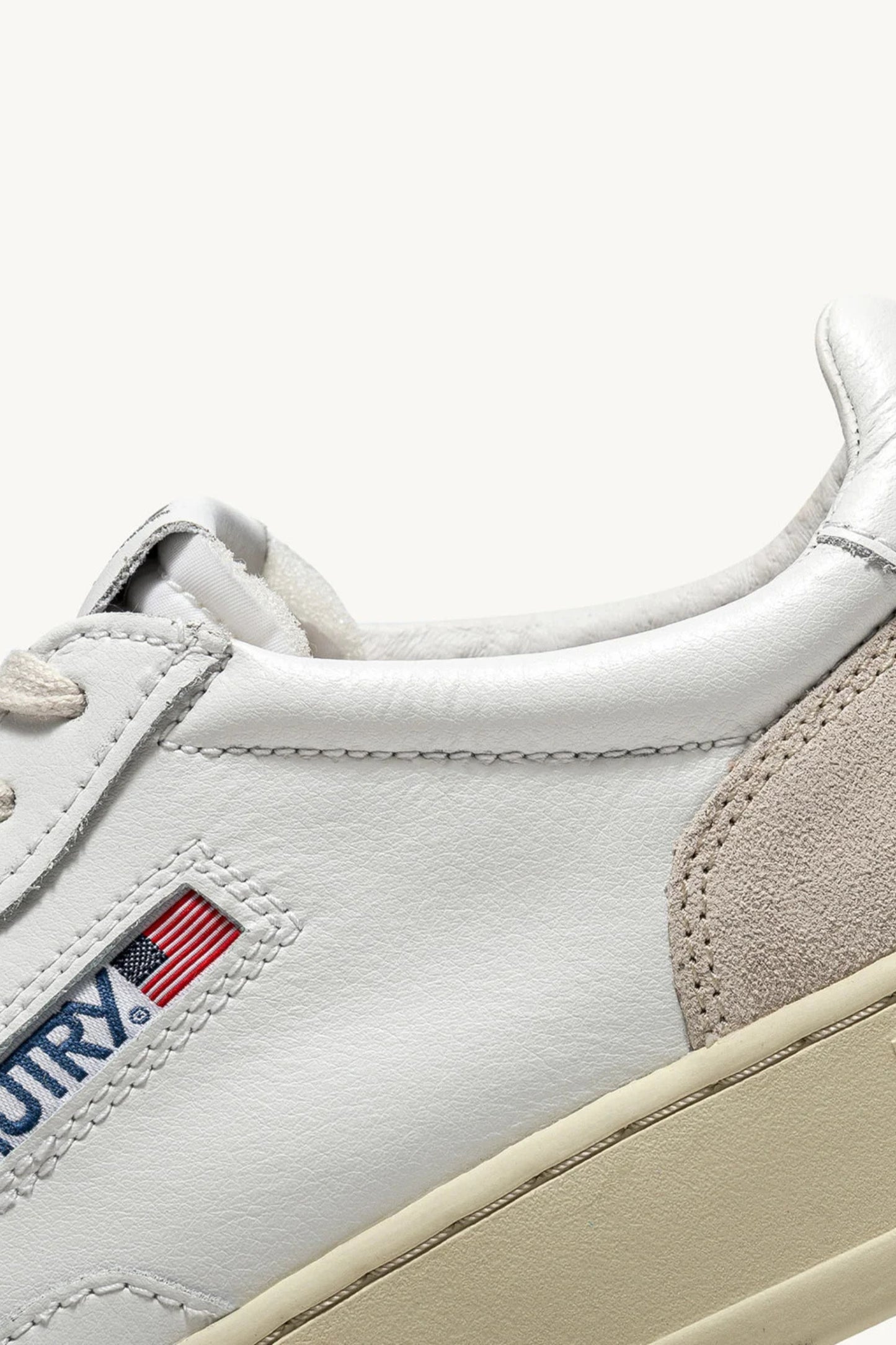  Autry Sneakers Medalist Low Man Leat Suede Men Bianco - 6