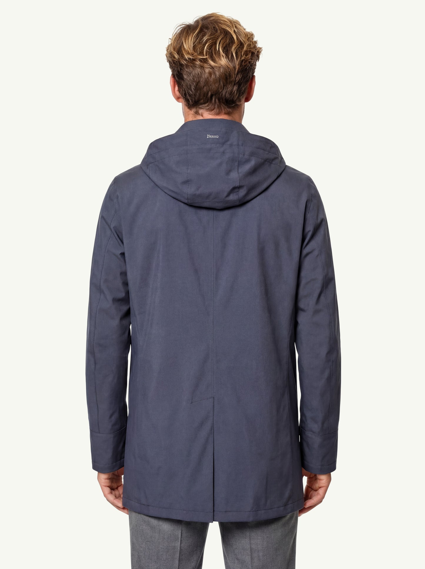  Herno Impermeabile Blu - 2
