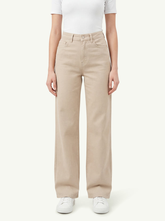 Jeans Lotta Colored Luxed Vintage Oatmeal  Donna 7 For All Mankind