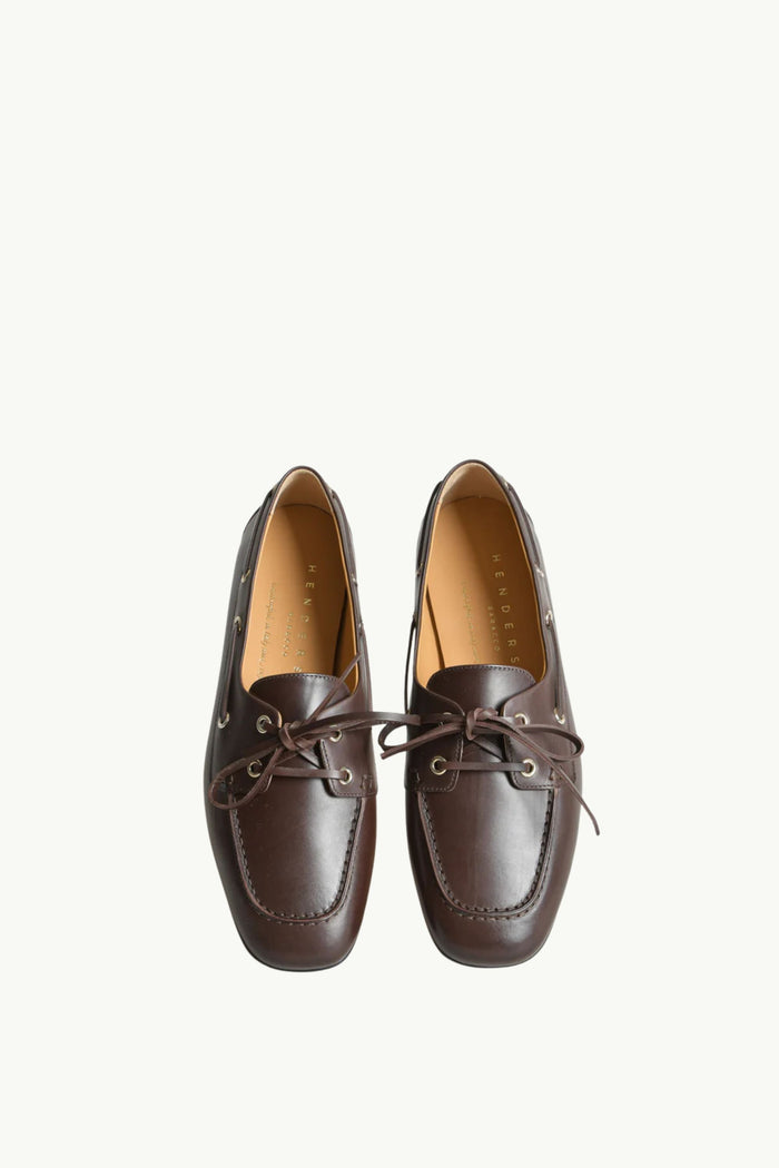  Henderson Baracco Mocassino Stringato Marrone - 3