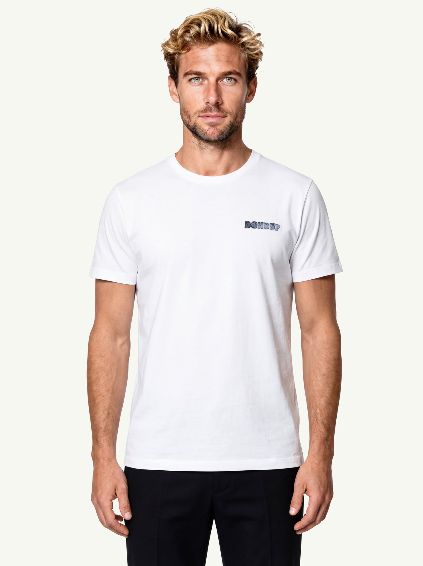  Dondup T-shirt Regular Bianco - 1