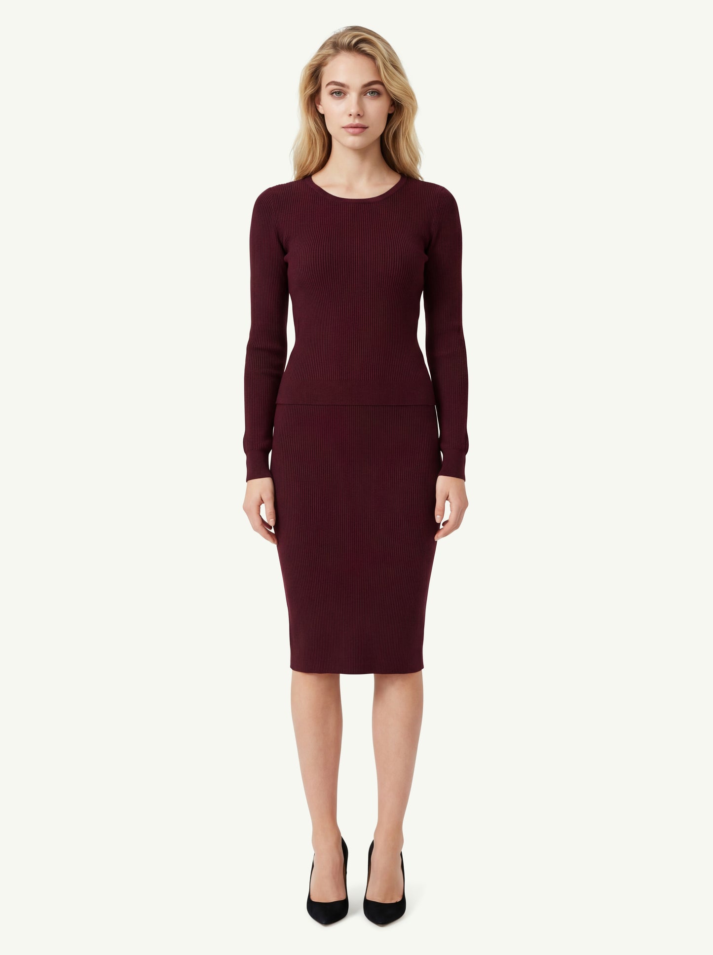  Max Mara Weekend Maglia Bordeaux - 1