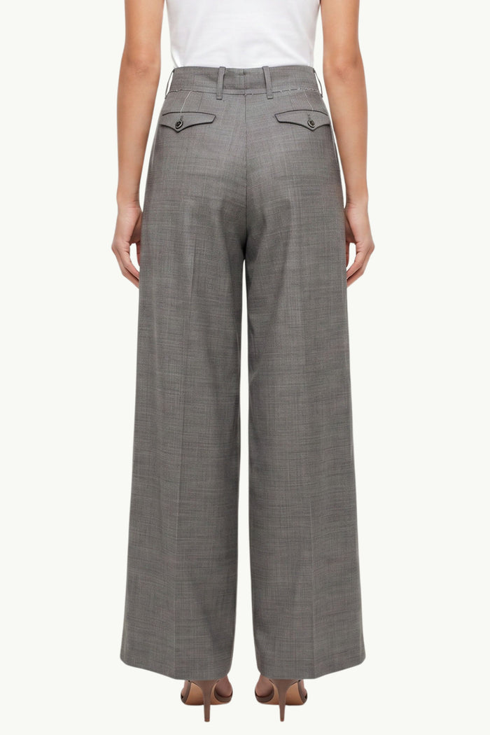 Pantalone Palazzo Taglio Vivo  Donna Nine In The Morning-2
