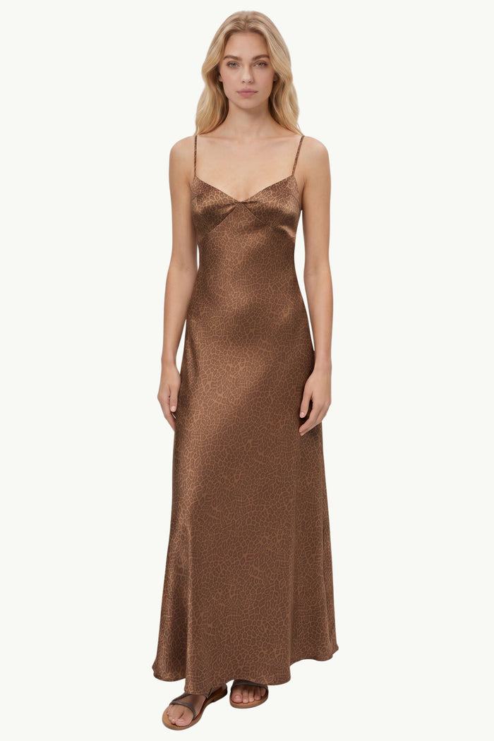 Long Silk Dress  Donna Mc2 Saint Barth
