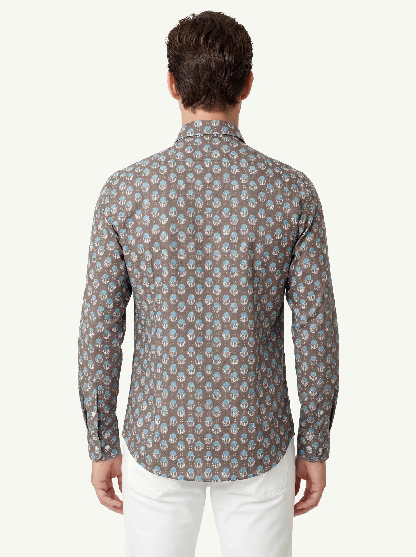  Fedeli Sean Ml Panamino Stampato Dis Marrone - 2