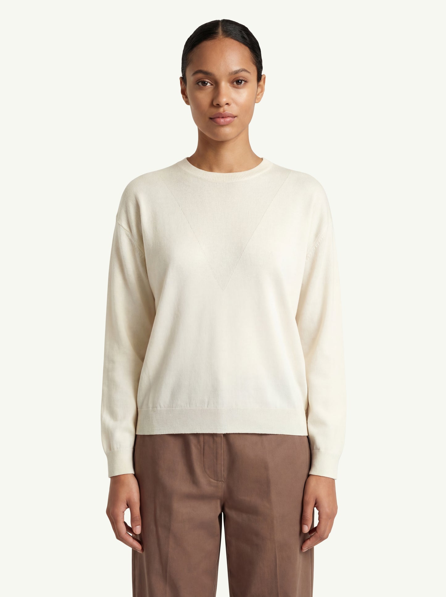  Be You Round Neck Bianco - 1