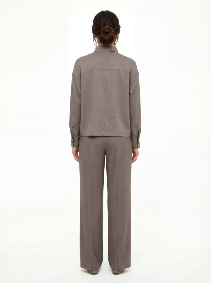  Peserico Camicia Marrone - 4