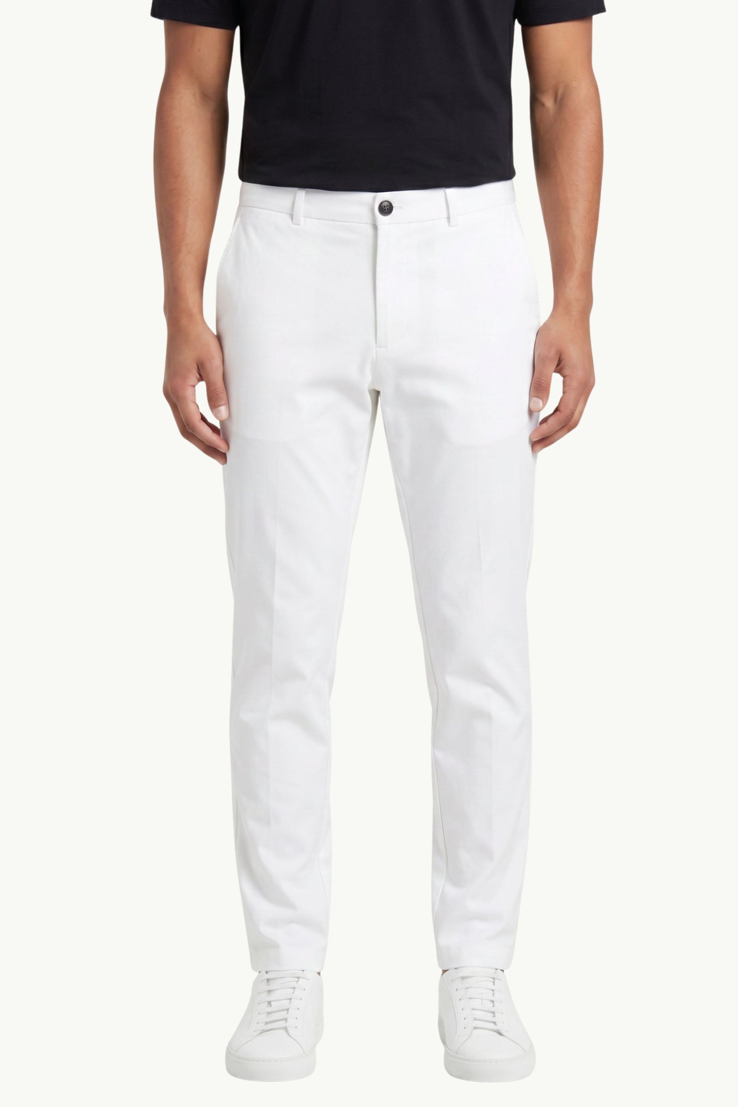  Rrd Pantalone Superflex Chino Jo Bianco - 1