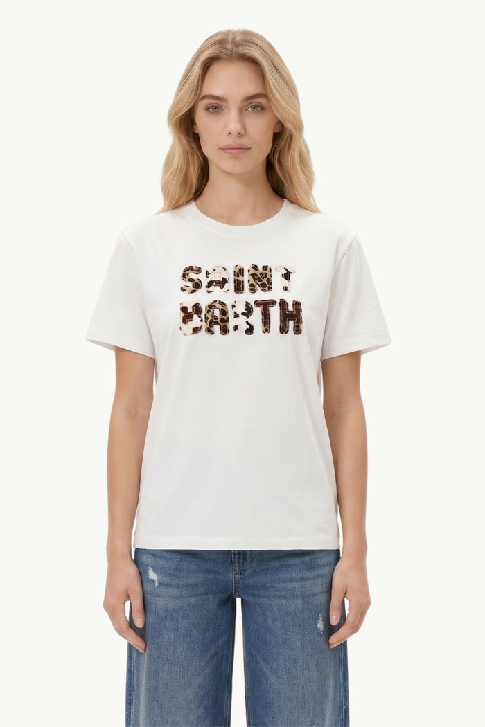 Cotton T Shirt  Donna Mc2 Saint Barth