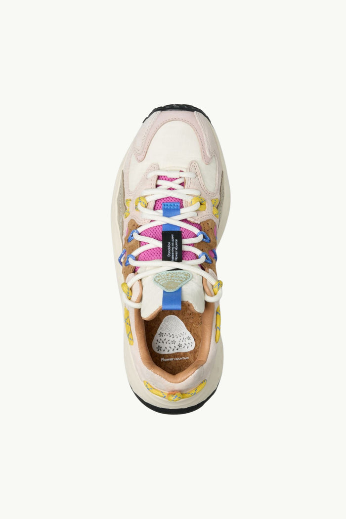  Flower Mountain Sneakers Suede Nylon Ripstop Multicolor - 5