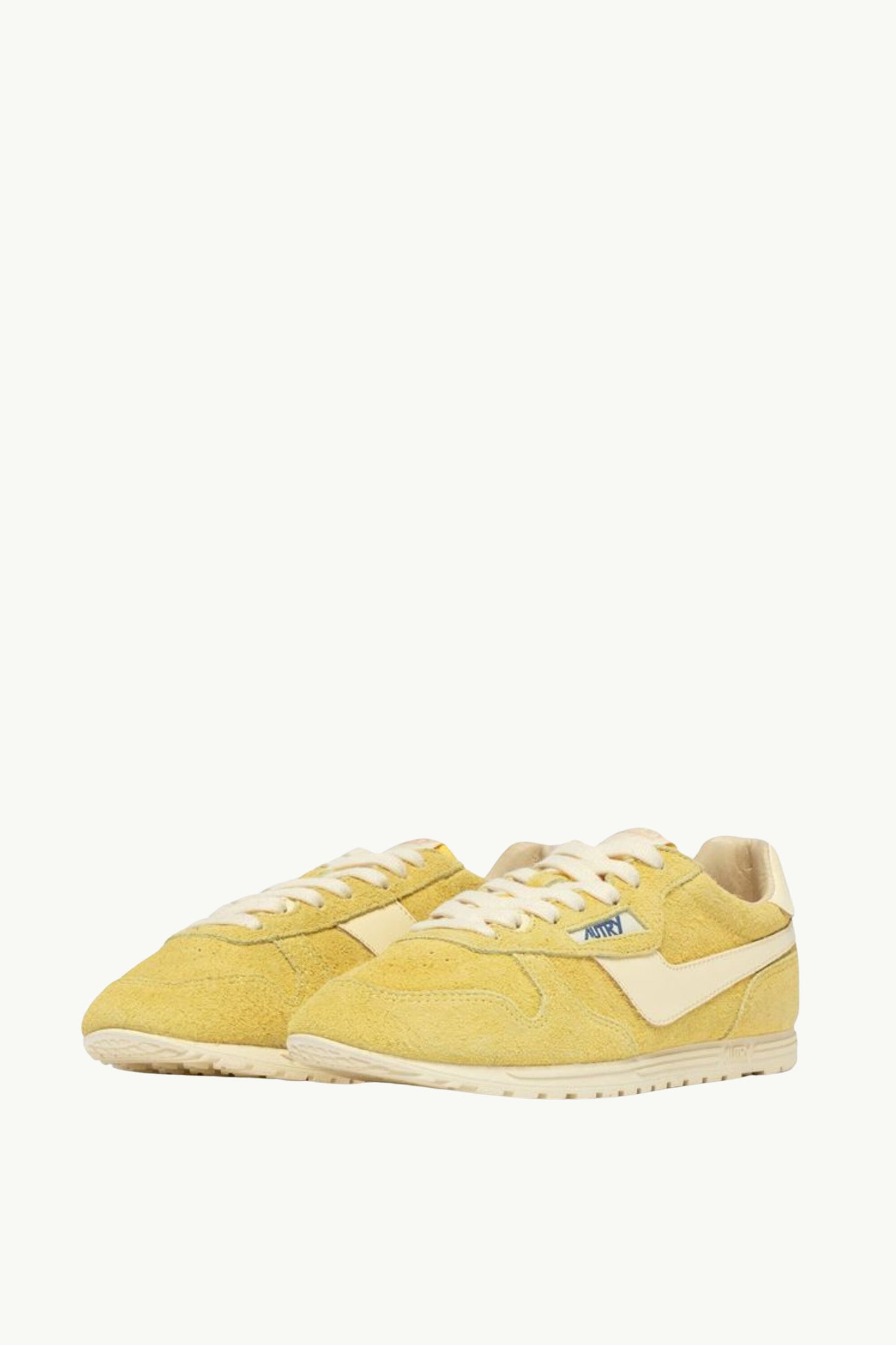 Autry Windspin Low Wom Suede Leat Giallo - 2