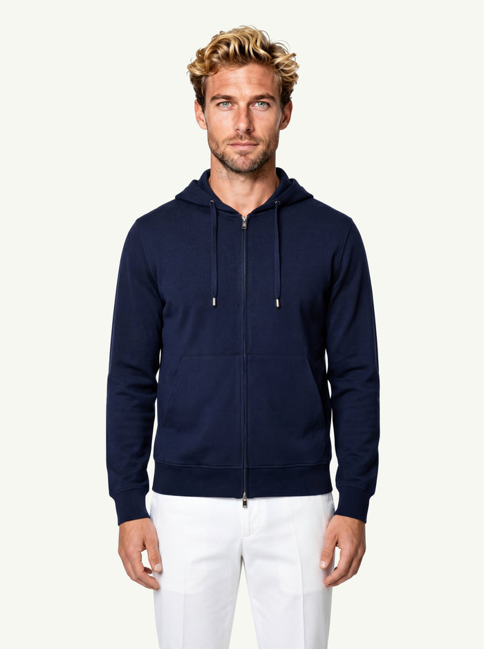 Maglia Full Zip Cappuccio  Uomo Filippo De Laurentiis