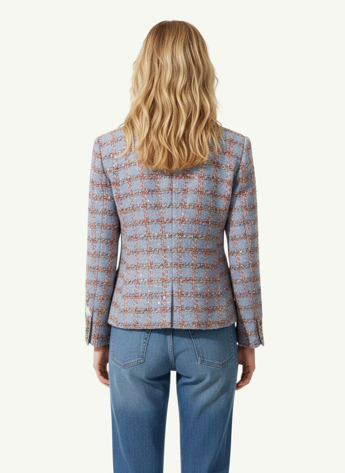 Blazer With Pink Details  Donna Minimeparis-2