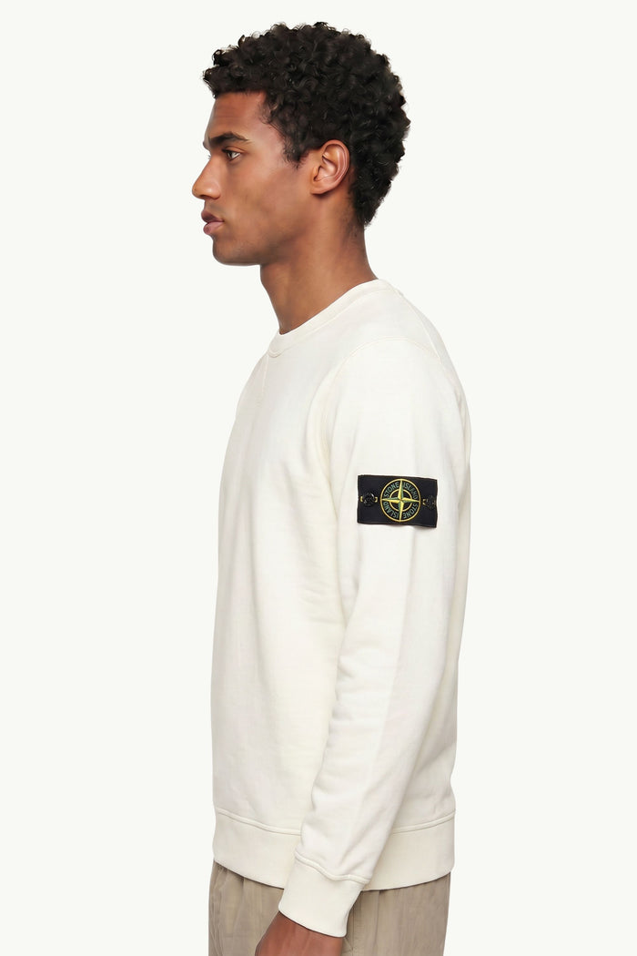  Stone Island Crew Neck Bianco - 5