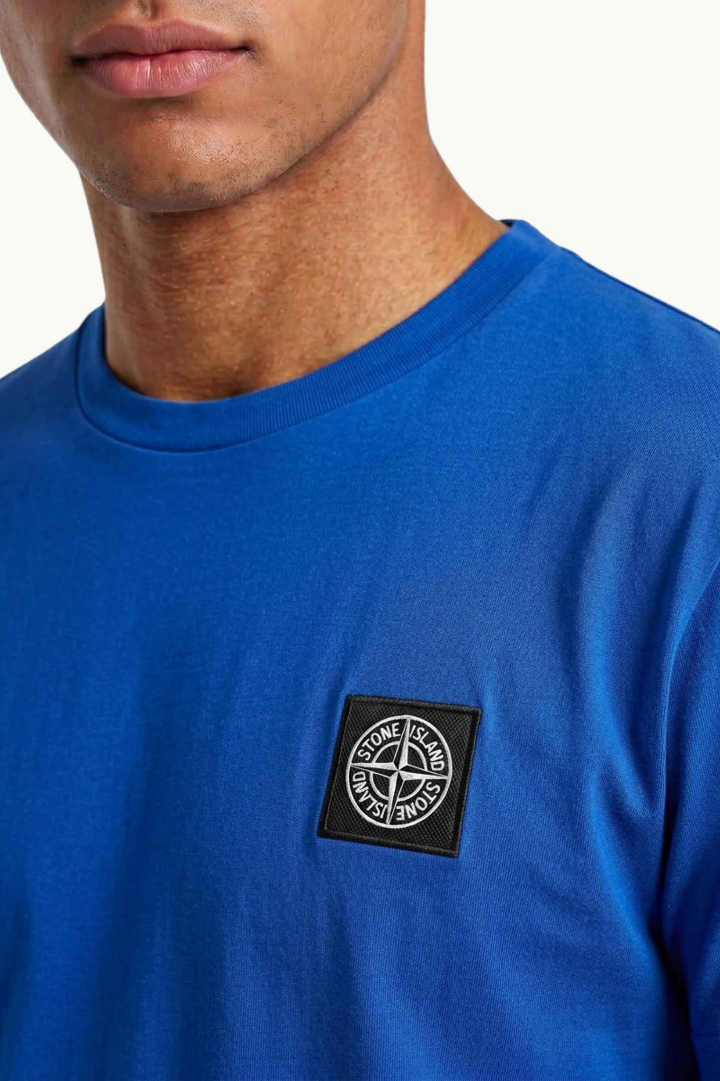  Stone Island Men's S/s T-shirt Blu - 3