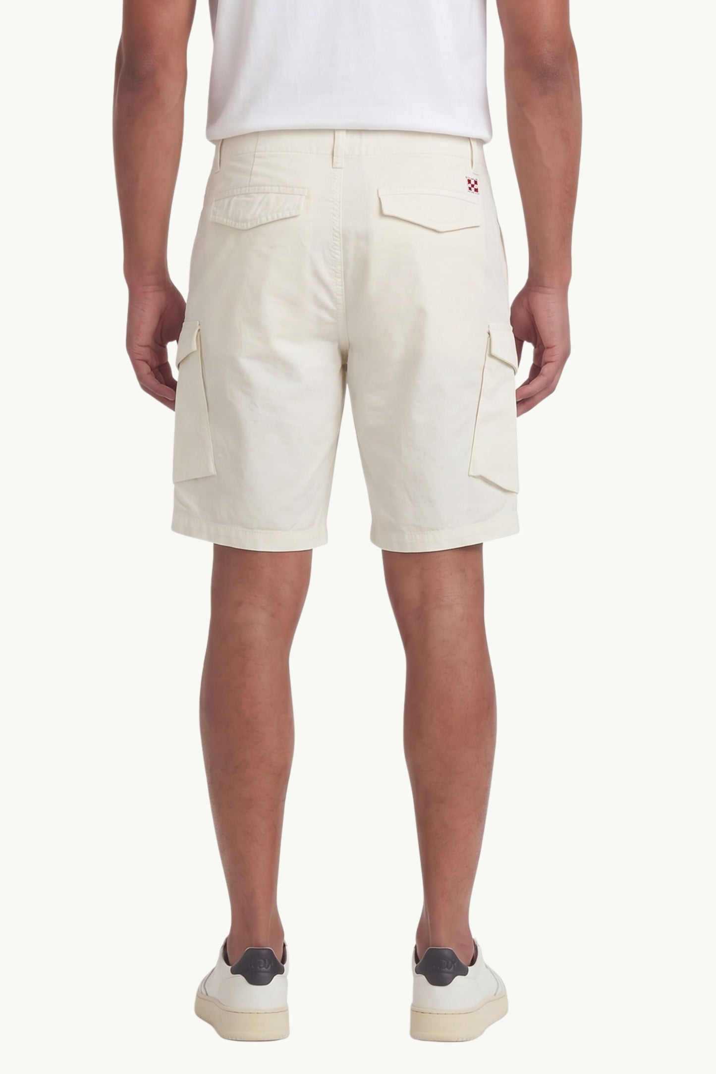  Mc2 Saint Barth Men's Cargo Shorts Bianco - 2